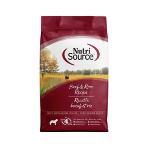 NutriSource Beef N Rice With Wholesome Grains - 26 Lbs