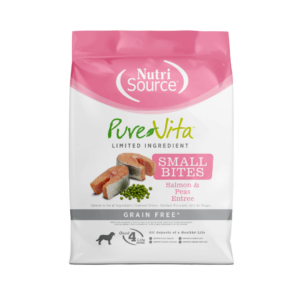 NutriSource Pure Vita Salmon N Peas - 4 Lbs