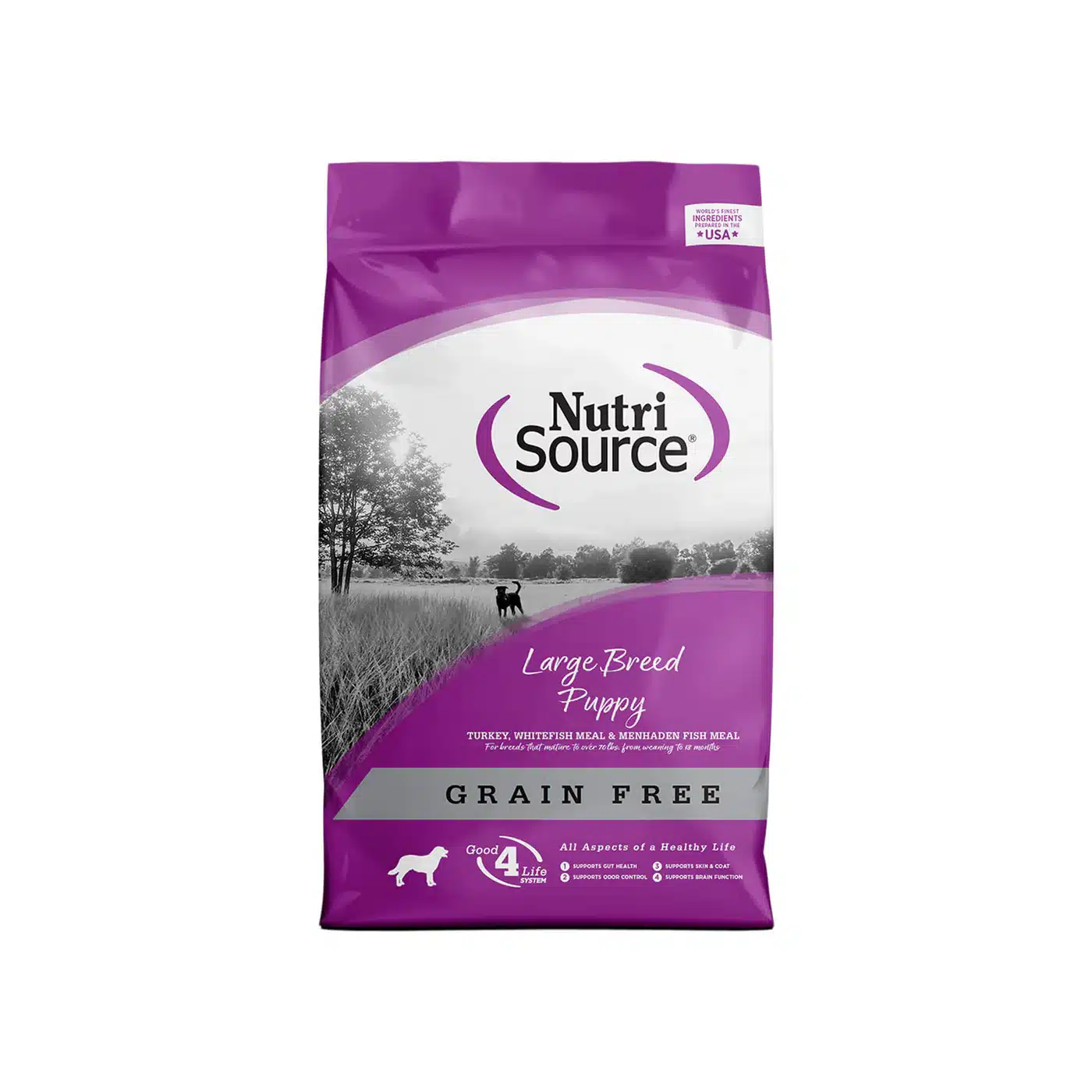 NutriSource Seafood Select Recipe With Salmon N Menhaden Fish Meal - 26 Lbs